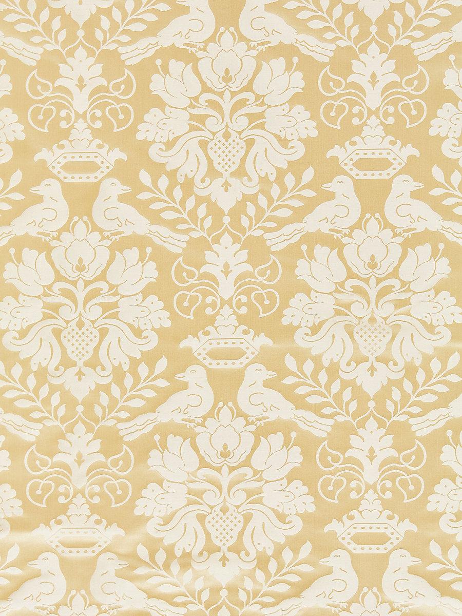 Scalamandre Love Bird Beige Fabric