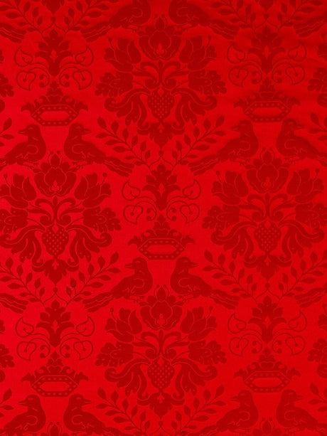 Scalamandre Love Bird Ruby Fabric
