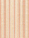 Scalamandre Shirred Stripe Peach & Beige Fabric