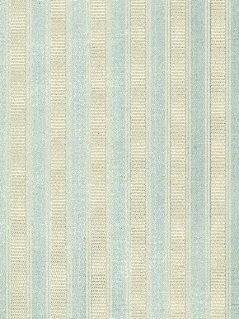 Scalamandre SHIRRED STRIPE BLUE & GREY Fabric