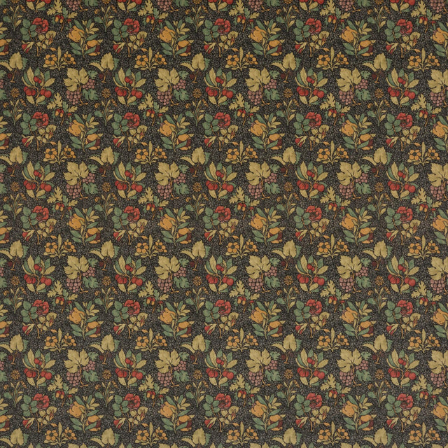 G P & J Baker MEADOW FRUIT VELVET CINDER/MULTI Fabric