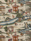 Scalamandre Shanghai Multi On Tea Stain - A Wallpaper