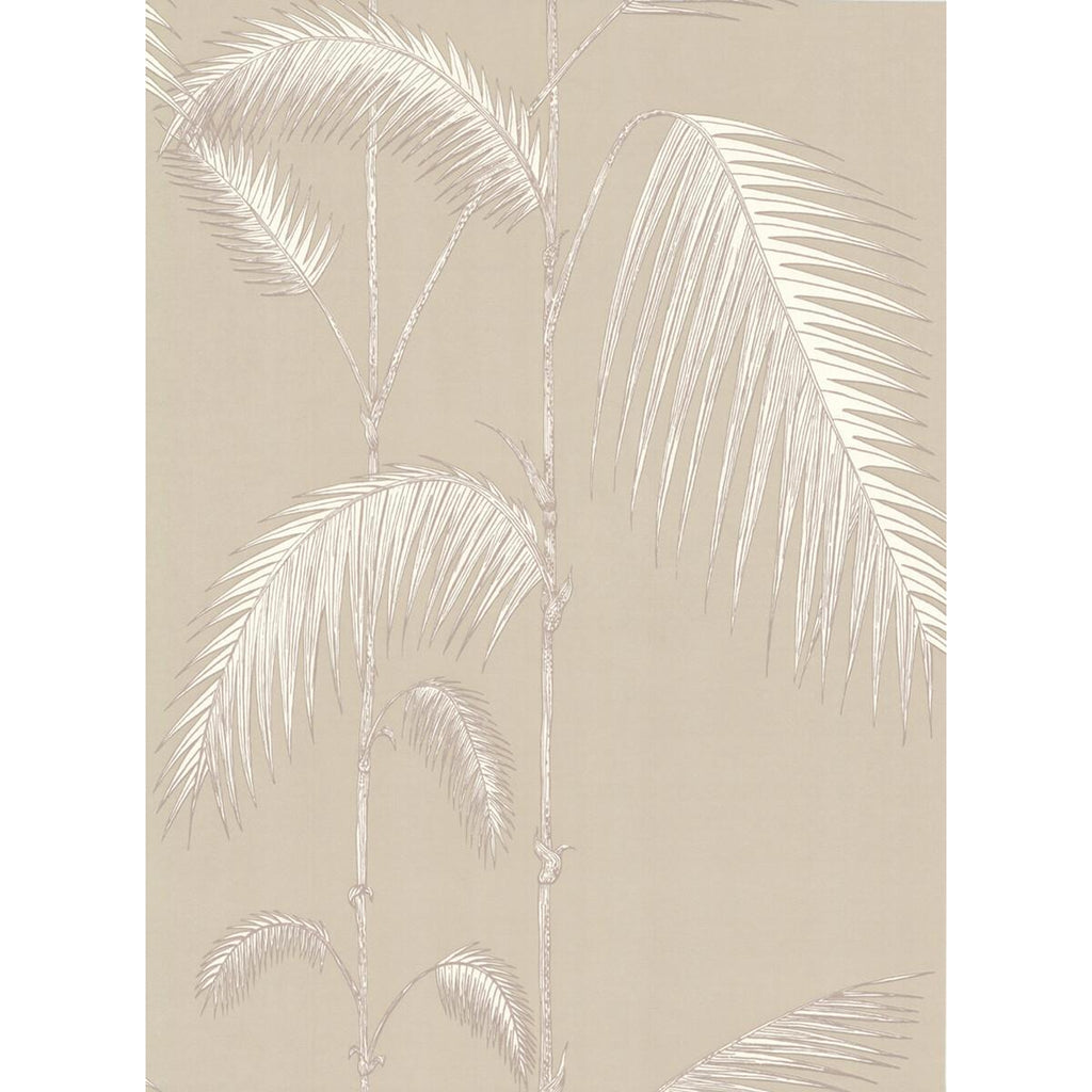 Cole & Son PALM LEAVES TAUPE/W Wallpaper