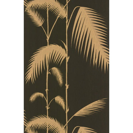 Cole & Son PALM LEAVES BLACK/T Wallpaper