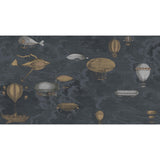 Cole & Son MACCHINE VOLANTI MIDNIGHT Wallpaper