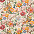 G P & J Baker MAGNOLIA CREAM/BLUE Fabric