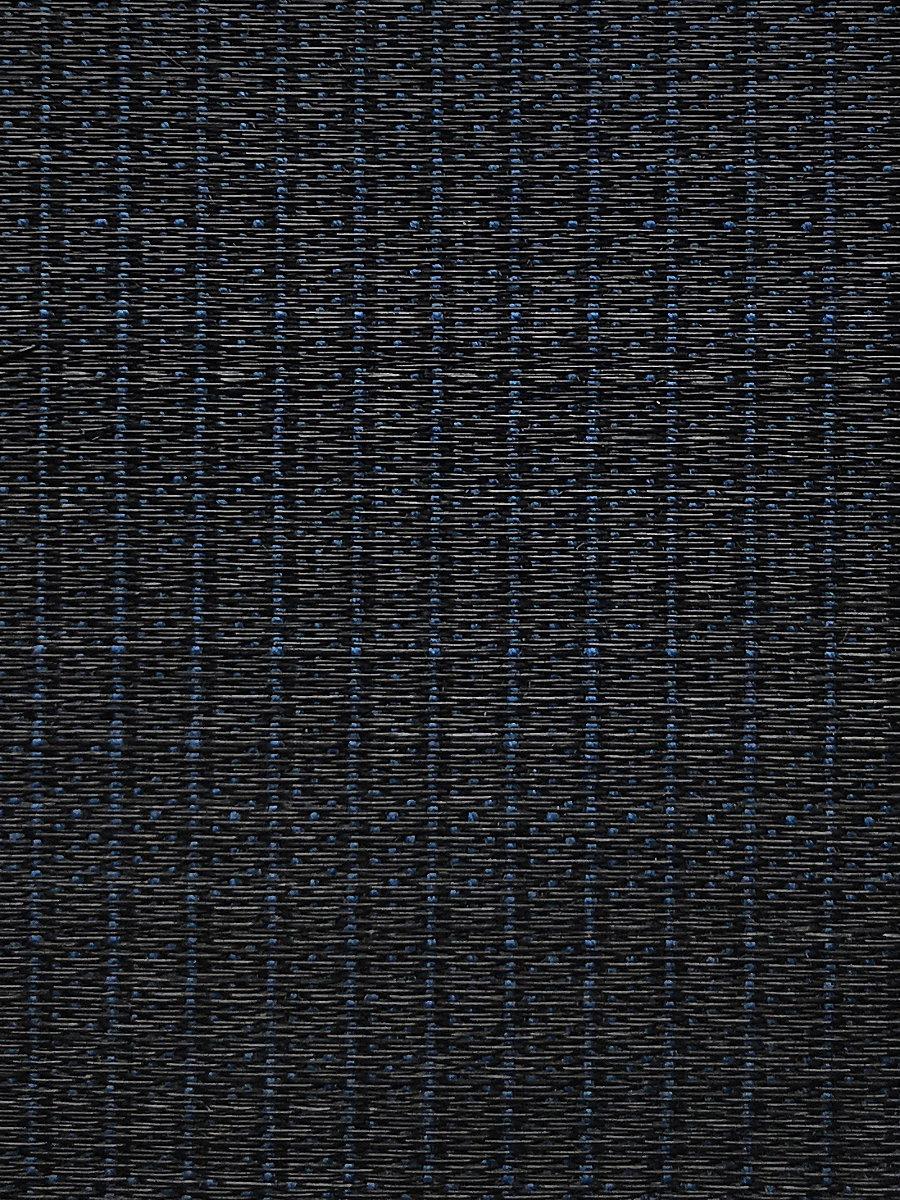 Scalamandre Rottaler Horsehair Blue / Black Fabric