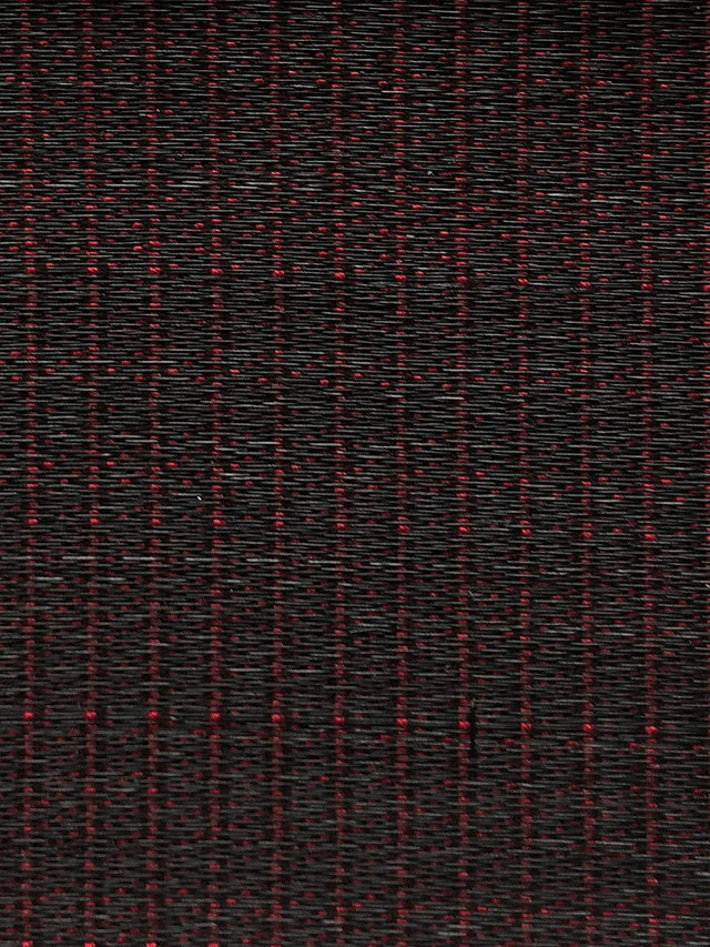 Scalamandre Rottaler Horsehair Red / Black Fabric