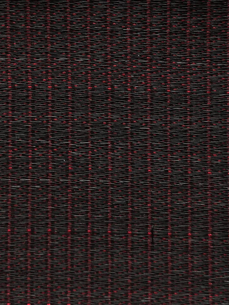 Old World Weavers ROTTALER HORSEHAIR RED / BLACK Fabric