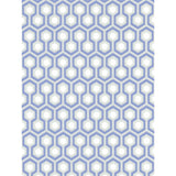 Cole & Son HICKS HEXAGON BLUE/GR Wallpaper