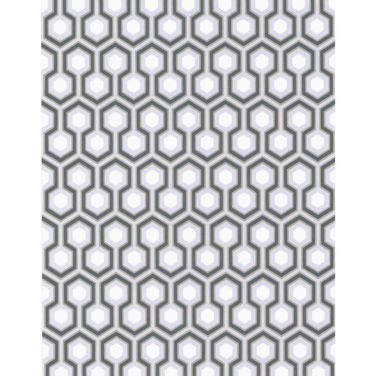 Cole & Son HICKS HEXAGON SAGE/GR Wallpaper