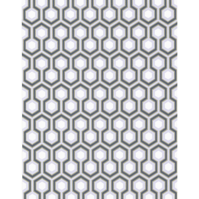 Cole & Son HICKS HEXAGON SAGE/GR Wallpaper