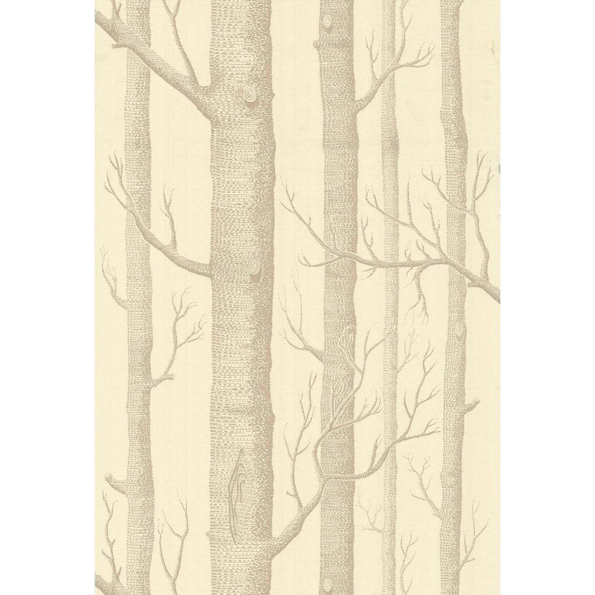 Cole & Son WOODS BEIGE/CREAM Wallpaper