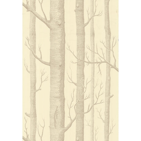 Cole & Son WOODS BEIGE/CREAM Wallpaper