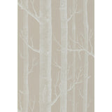 Cole & Son WOODS WHITE/TAUPE Wallpaper