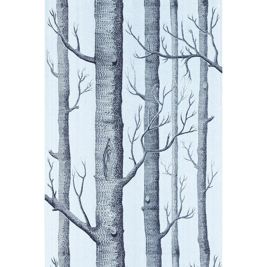 Cole & Son WOODS CHOC/SILVER Wallpaper