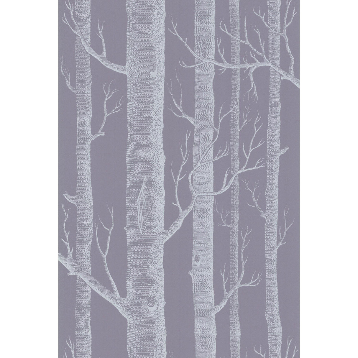 Cole & Son WOODS IVORY/LILAC Wallpaper