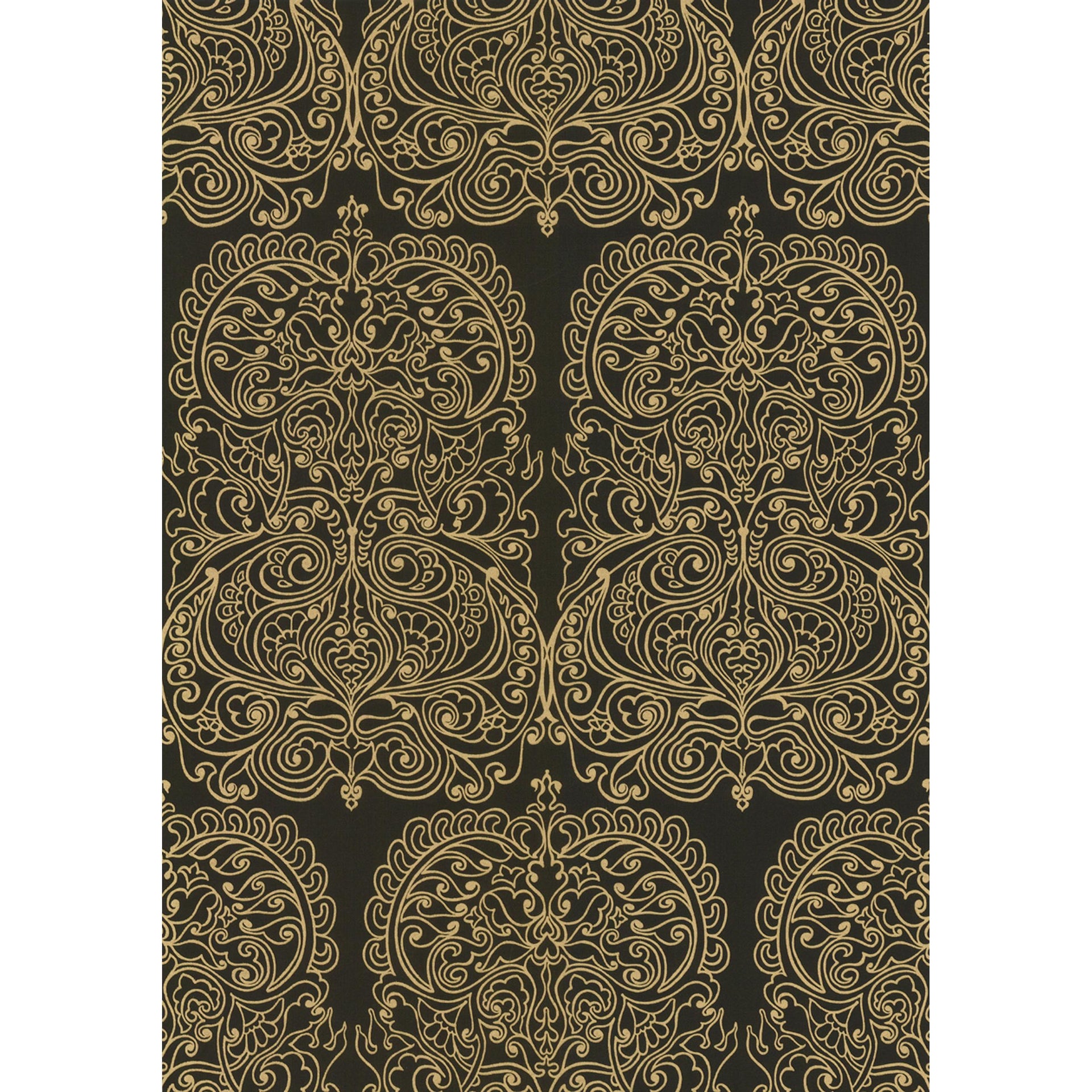 Cole & Son Alpana Gold/Onyx Wallpaper