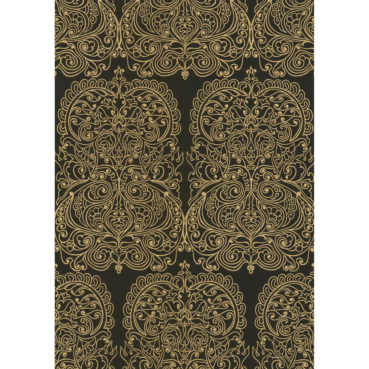 Cole & Son ALPANA GOLD/ONYX Wallpaper