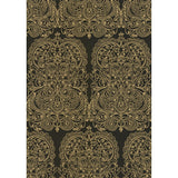 Cole & Son ALPANA GOLD/ONYX Wallpaper