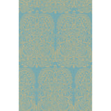 Cole & Son ALPANA GOLD/AQUA Wallpaper