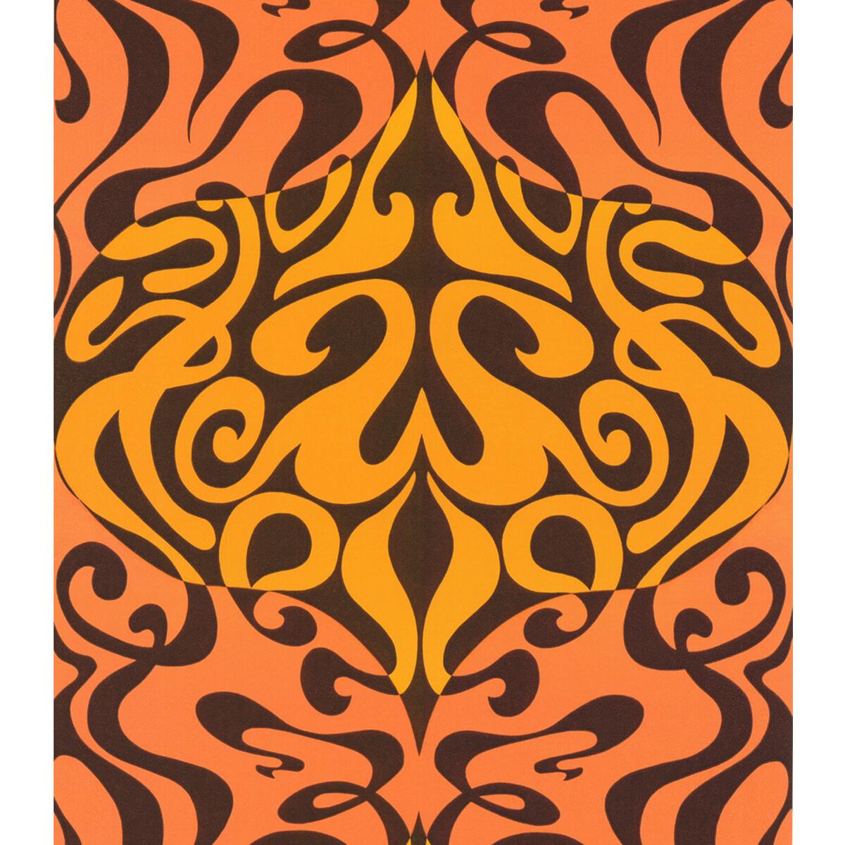 Cole & Son Woodstock Orange Wallpaper