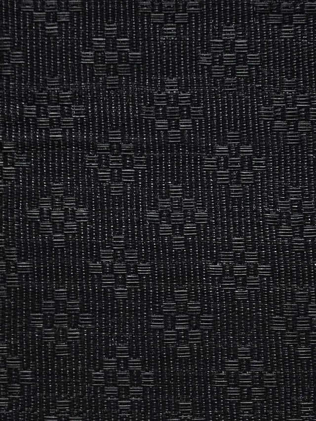 Scalamandre Caspian Horsehair Black Fabric