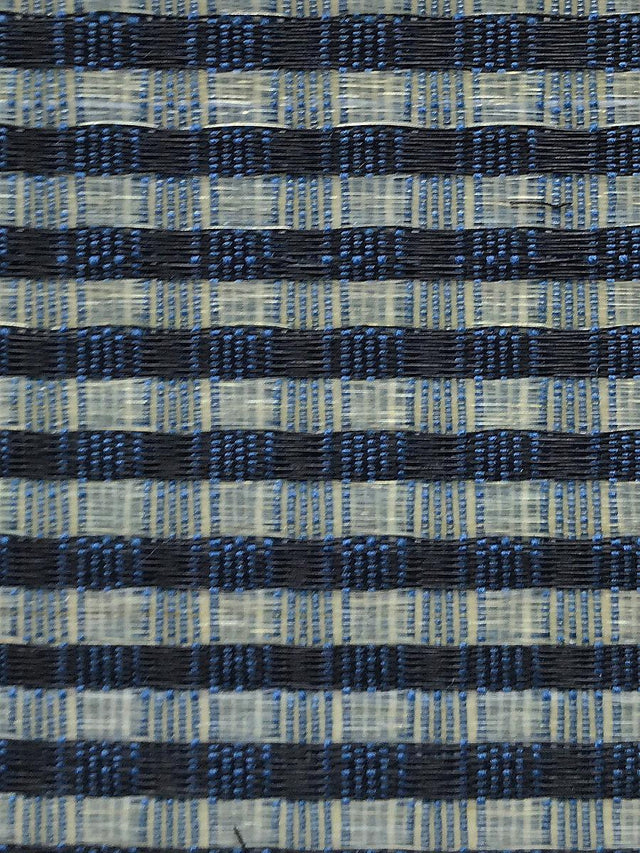 Scalamandre Dales Horsehair Blue / Beige Fabric