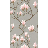 Cole & Son MAGNOLIA WP GREY LUSTRE Wallpaper