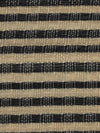 Old World Weavers Dales Horsehair Black / White Fabric