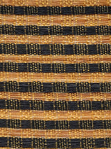 Scalamandre Dales Horsehair Black / Yellow Fabric