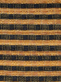 Scalamandre Dales Horsehair Black / Yellow Fabric