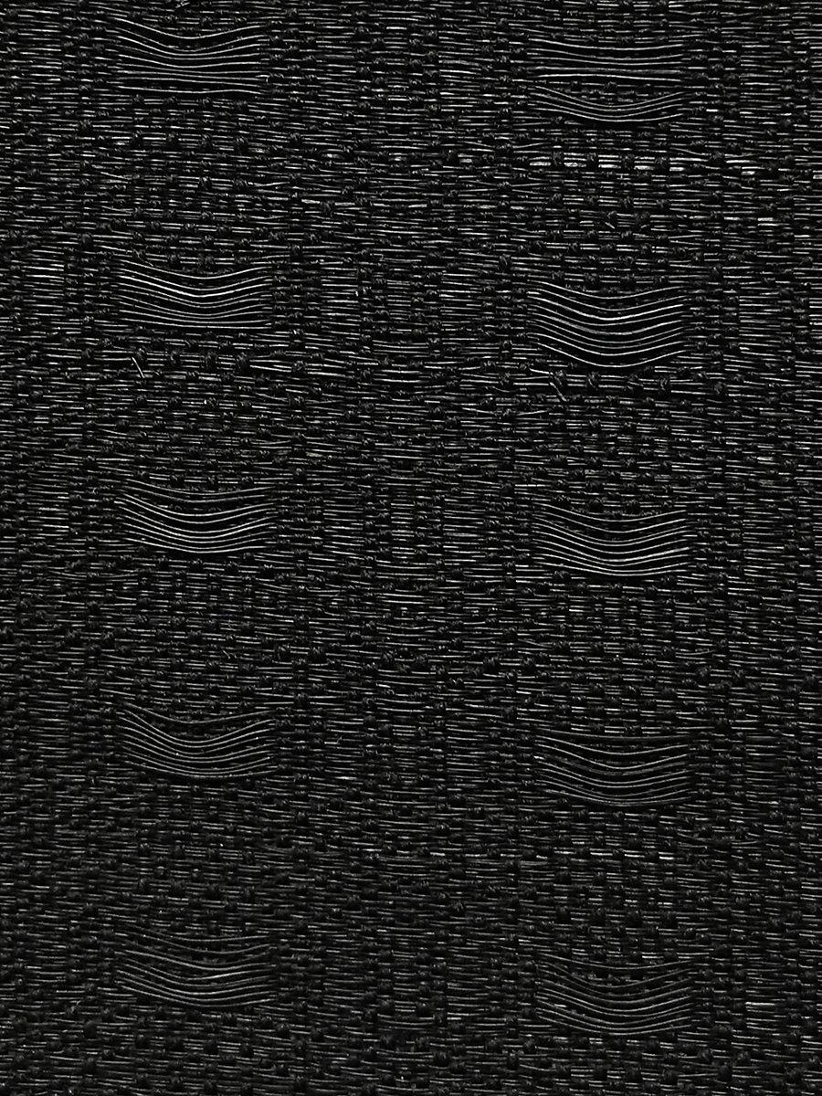 Scalamandre Konik Horsehair Black Fabric