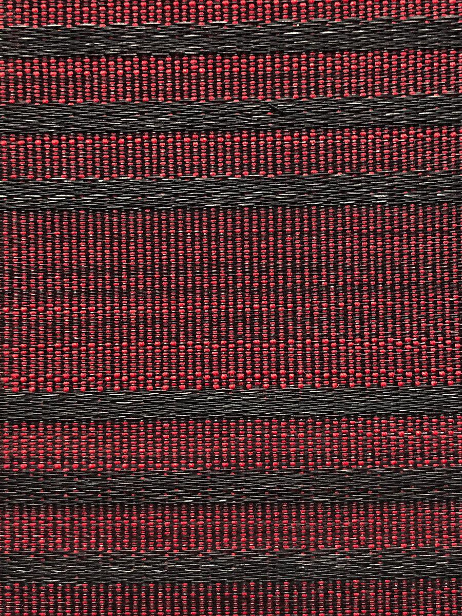 Scalamandre Lusitano Horsehair Red / Black Fabric