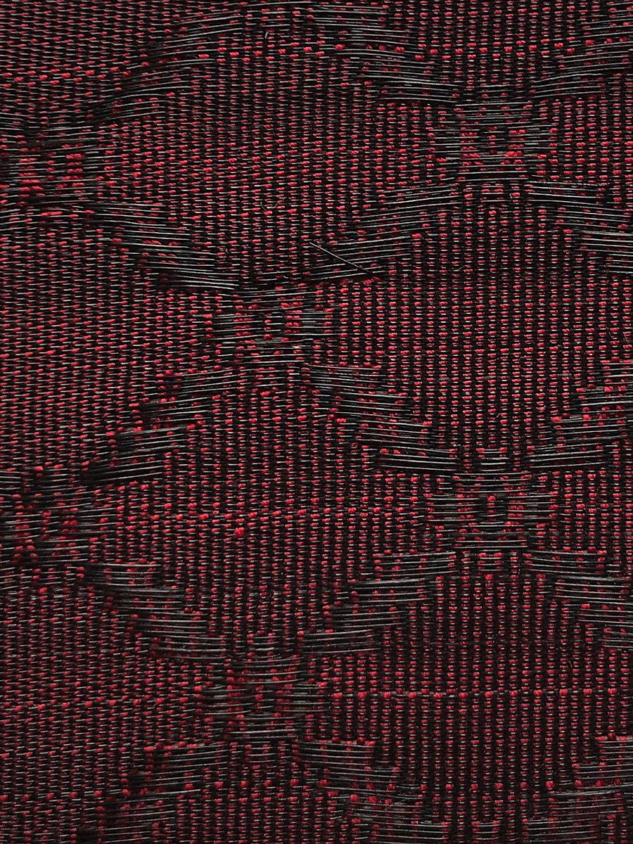 Scalamandre Jutland Horsehair Red / Black Fabric