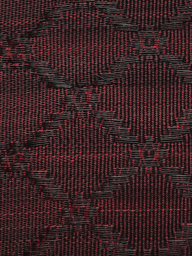Scalamandre Jutland Horsehair Red / Black Fabric