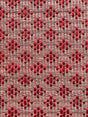 Scalamandre Appaloosa Silk Horsehair Red / Beige Fabric