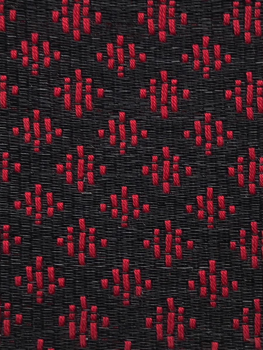 Scalamandre Appaloosa Horsehair Red / Black Fabric