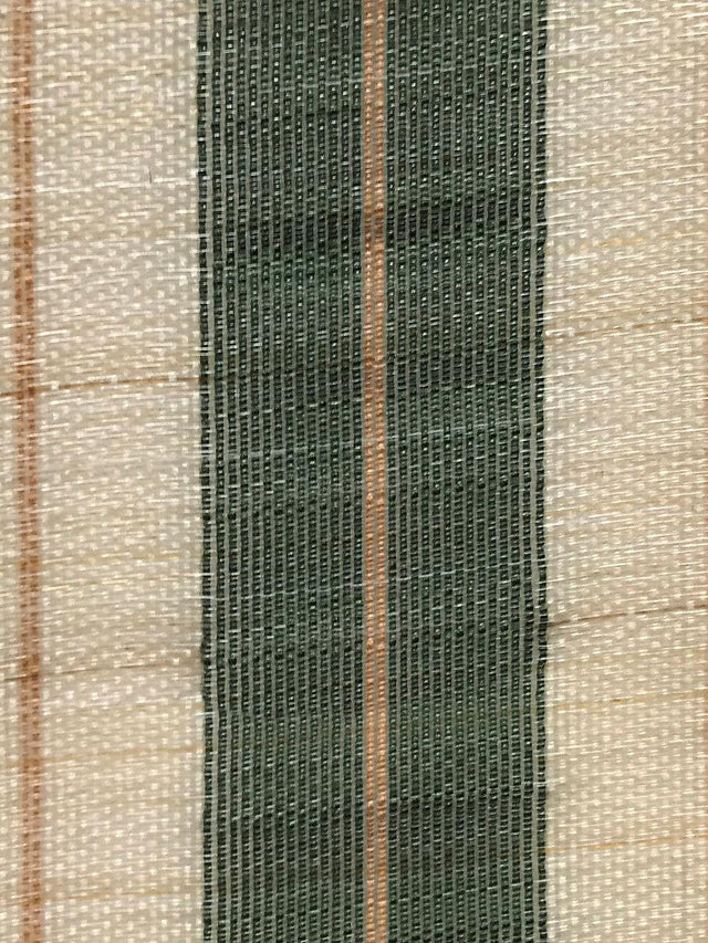 Scalamandre Neapolitan Horsehair Green / Beige Fabric