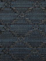Scalamandre Jutland Horsehair Blue / Black Fabric