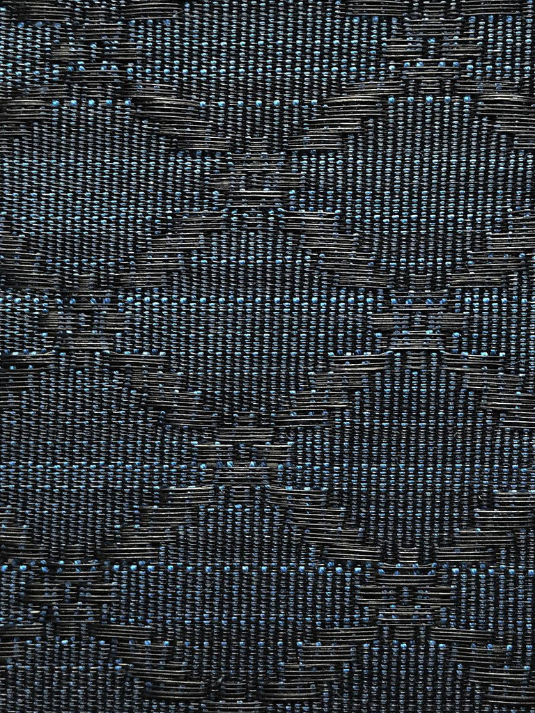 Old World Weavers JUTLAND HORSEHAIR BLUE / BLACK Fabric