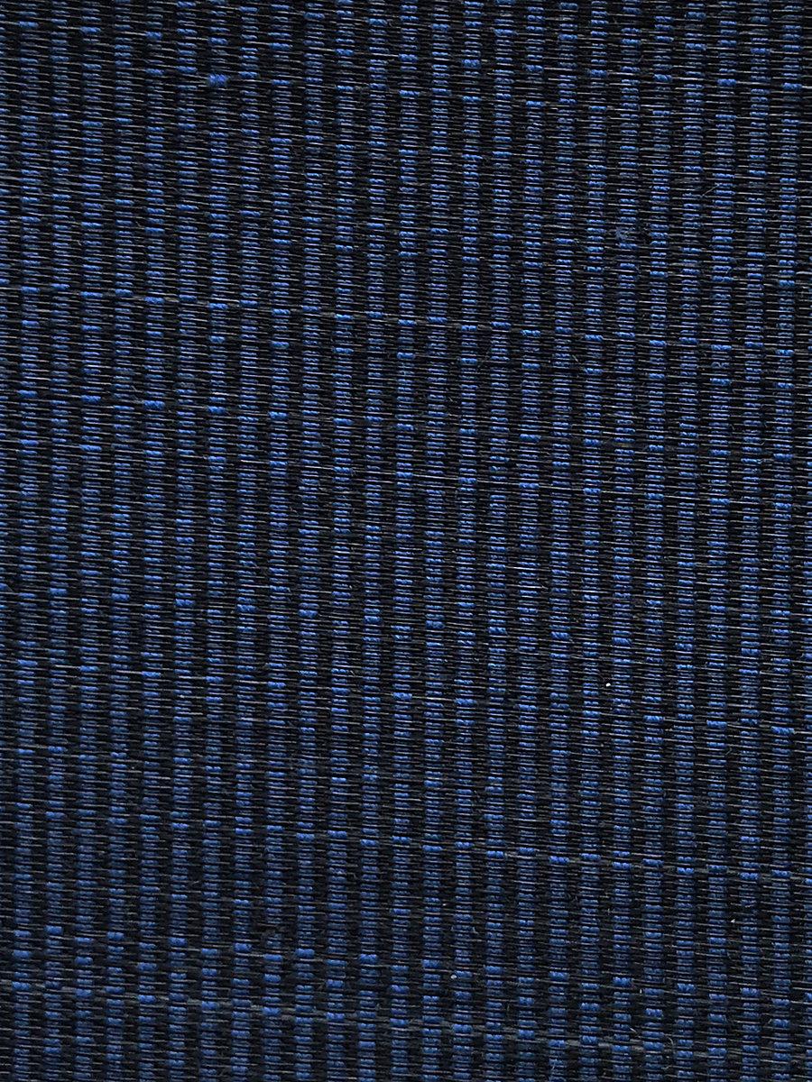 Scalamandre Selle Horsehair Blue / Black Fabric