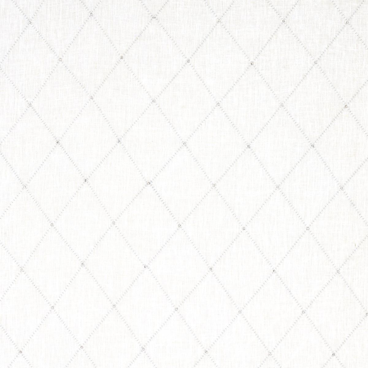 Schumacher Marquise Embroidered Sheer Pearl Fabric