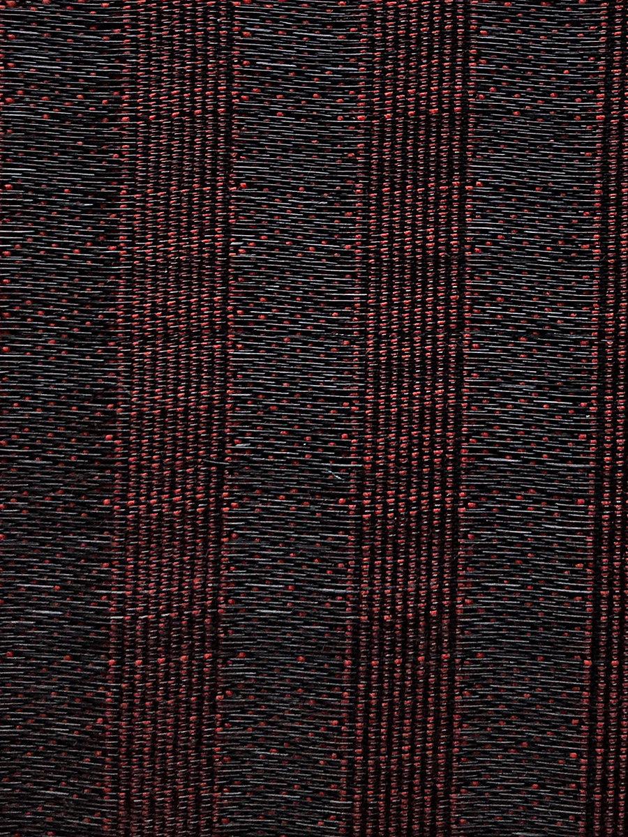 Scalamandre Salerno Horsehair Rust / Black Fabric
