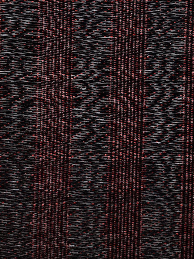 Scalamandre Salerno Horsehair Rust / Black Fabric