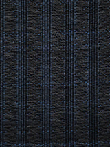 Scalamandre Oldenburg Horsehair Blue / Black Fabric