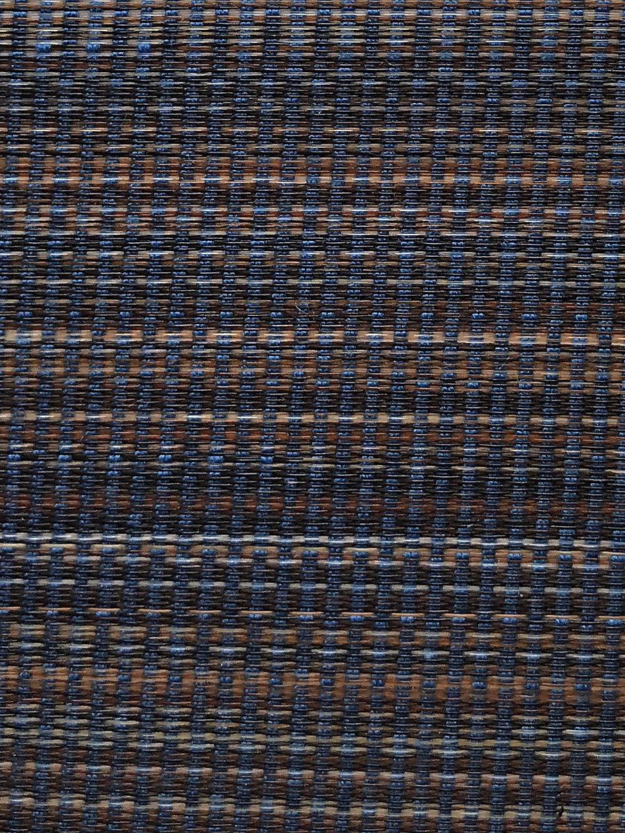 Scalamandre Selle Horsehair Blue / Grey Fabric