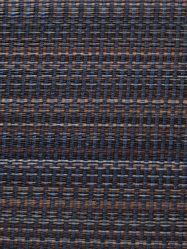 Scalamandre Selle Horsehair Blue / Grey Fabric