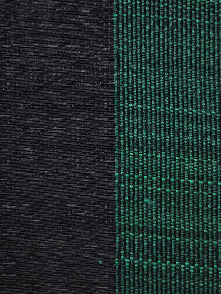 Scalamandre Fredericksborg Horsehair Green / Black Fabric
