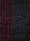 Old World Weavers Fredericksborg Horsehair Black / Burgundy Fabric